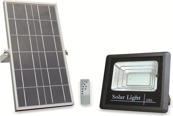 Image du produit Optonica OPT FL5460 - Lampe solaire à LED, projecteur, 12 W, 500 lm, 6000K (800 lm, IP65)