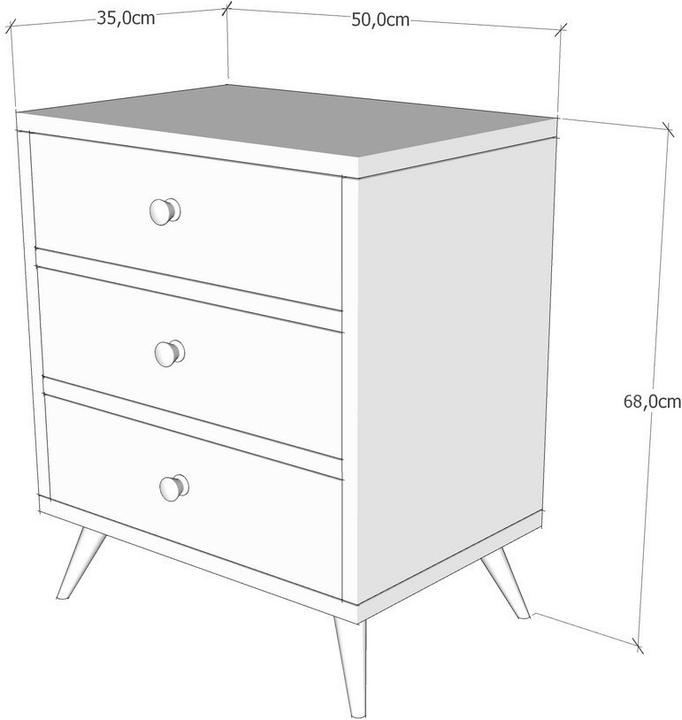 Productafbeelding Skye Decor Sam (50 x 68 x 35 cm)