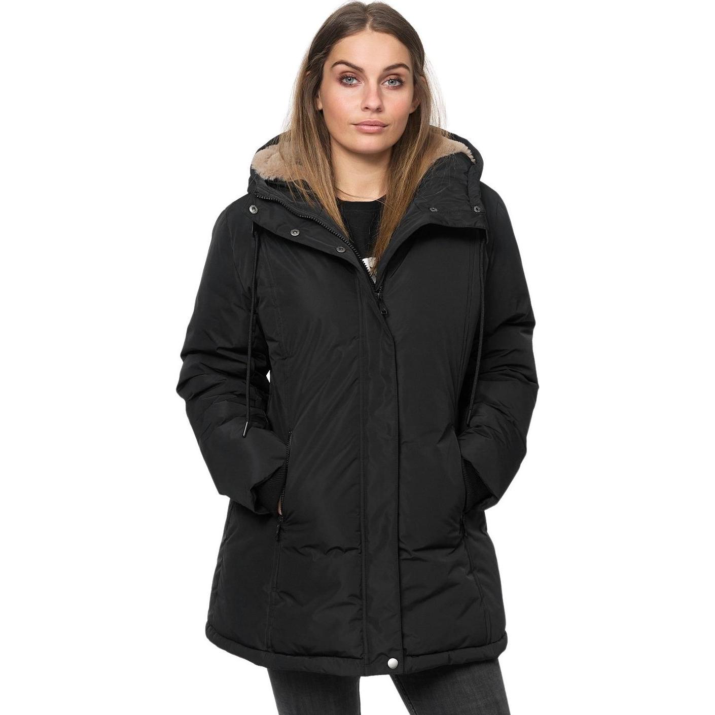 Punch, Damen, Jacke, Tong (S), Schwarz, S