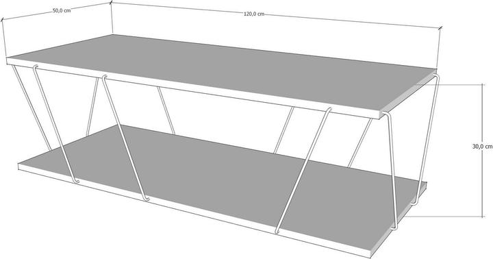 Produktbild Skye Decor Kiaan (120 x 30 x 50 cm)