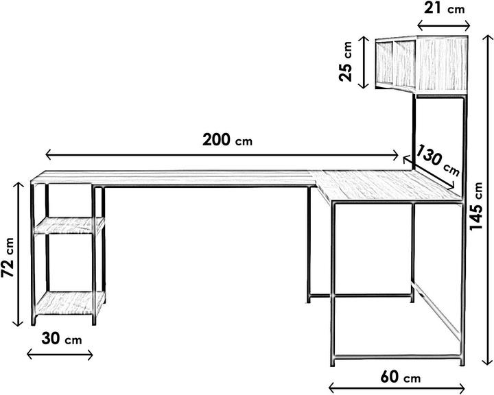 Produktbild Kalune Design Ernesto (120 x 50 x 78 cm)