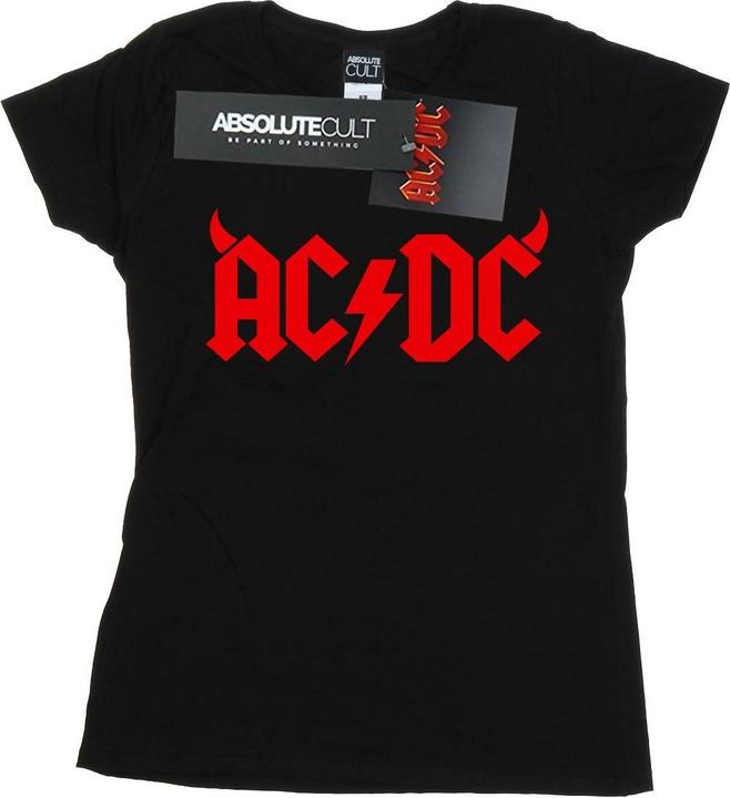 Produktbild AC/DC Horns Logo TShirt aus Baumwolle (S)