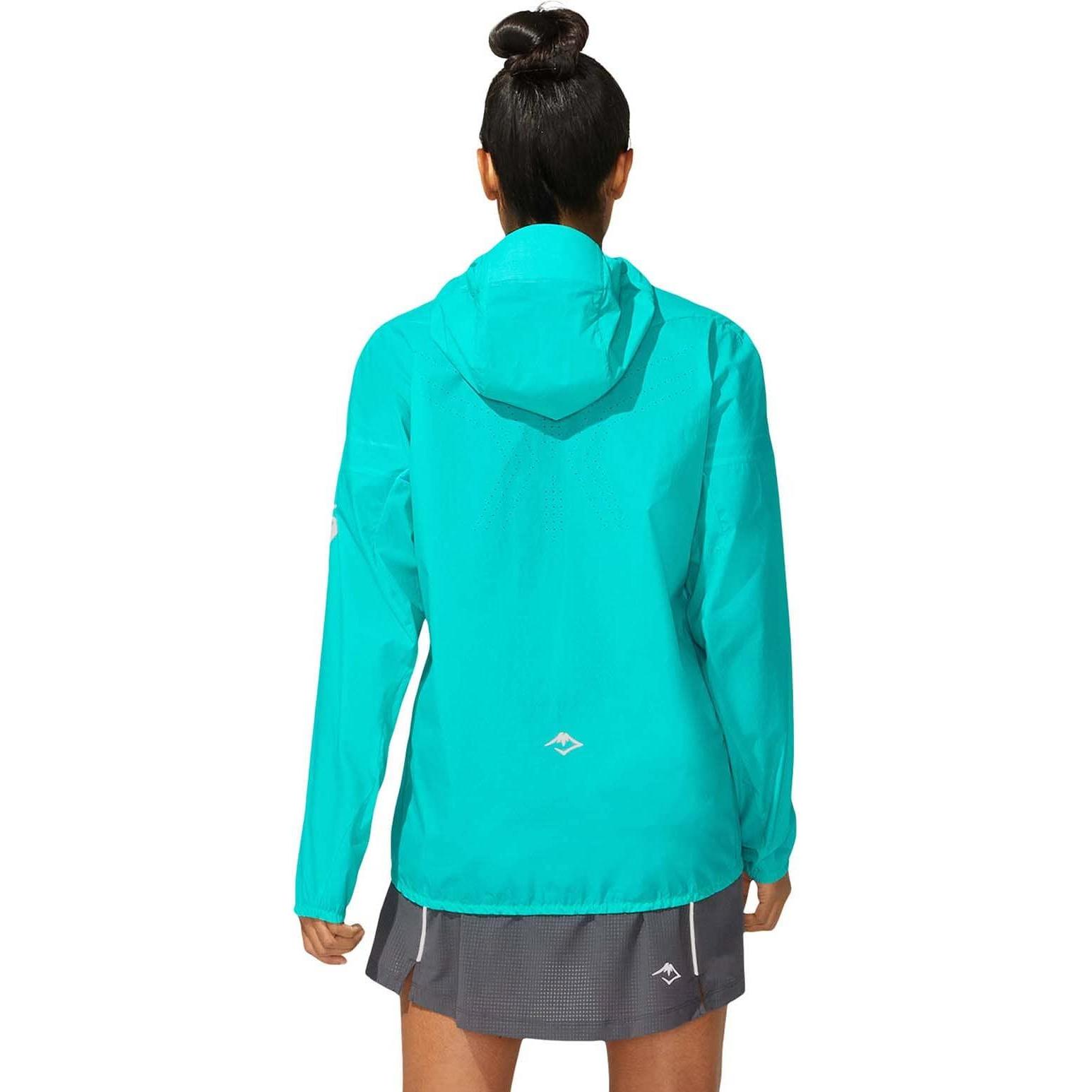 ASICS Performance, Damen, Jacke, FUJITrail JACKET Lady (XS), Türkis, XS