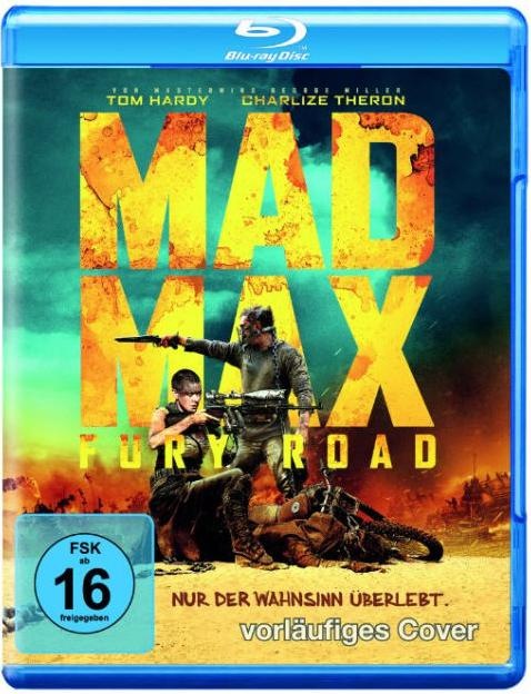 Mad Max: Fury Road (Blu-ray, 2015, Deutsch)
