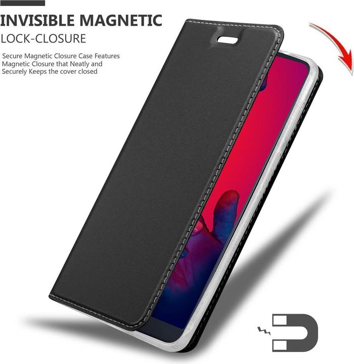 Produktbild Cadorabo Book Classy Style Cover (Huawei P20 Pro, Huawei P20 Plus)