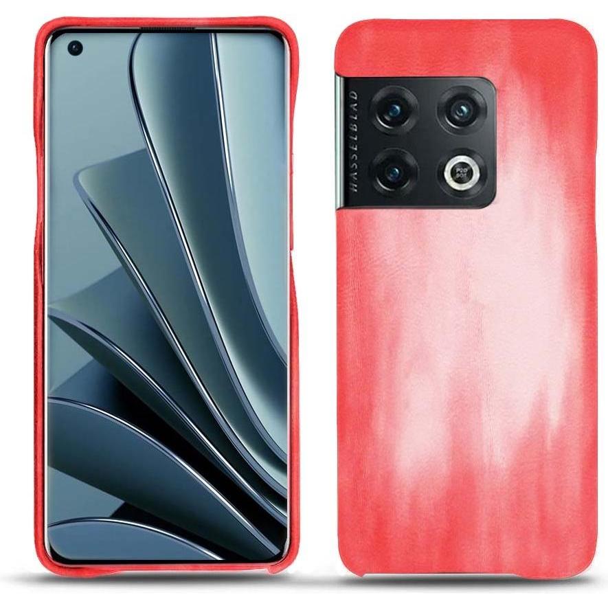 Noreve Lederschutzhülle (OnePlus 10 Pro), Smartphone Hülle, Rosa