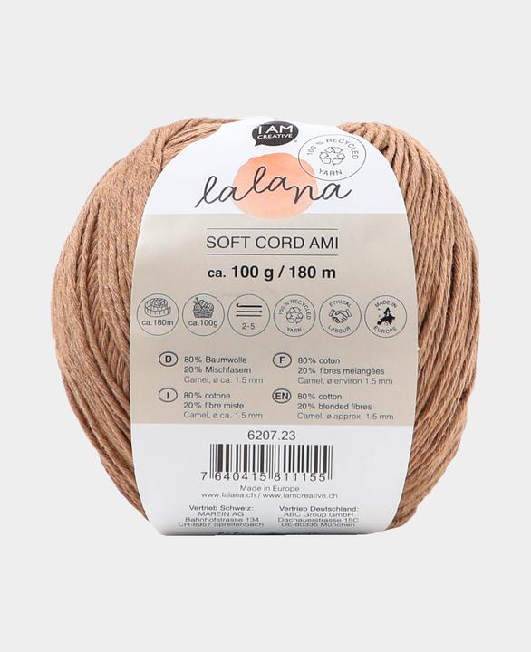 Actual product image Lalana Soft Cord Ami (180 m)