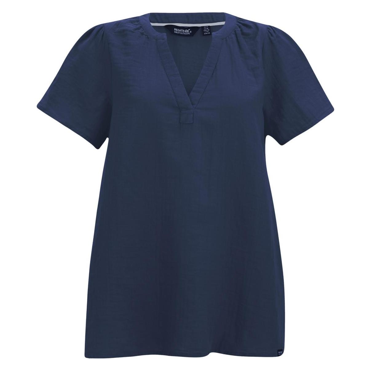 Regatta, Damen, Blusen, Selen, Blau, (44)