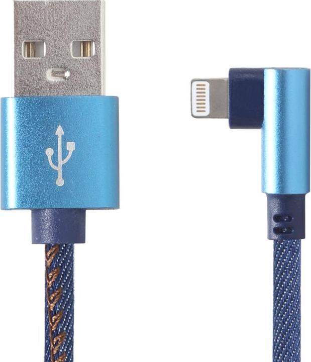 Actual product image Gembird Prem. jeans Type-C USB cable 1m (1 m, USB 2.0)