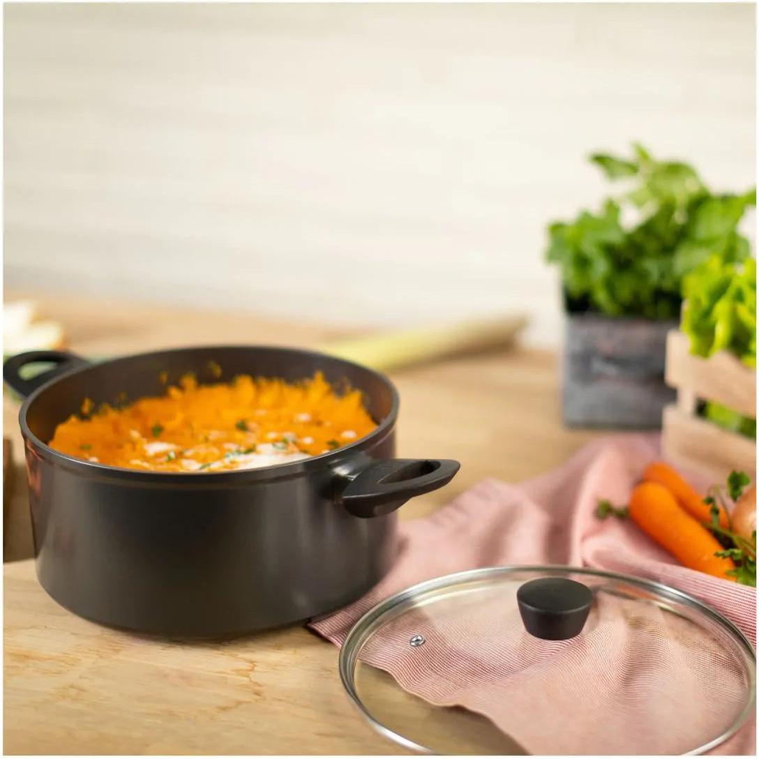 Thumbnail - Kuhn Rikon Easy, Pfanne + Kochtopf, Schwarz, Transparent