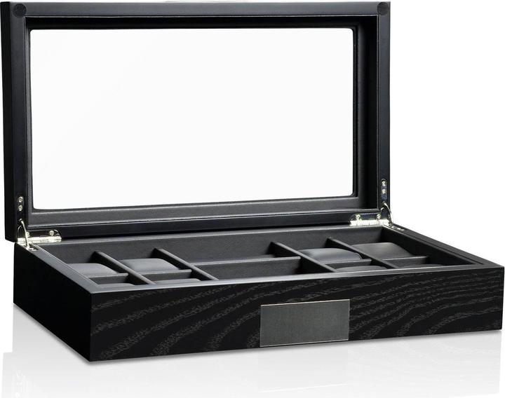 Produktbild Heisse & Söhne Uhrenbox Monteray 8 - Schwarz