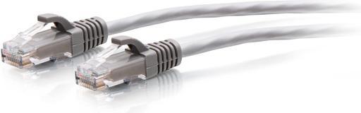 C2G Câble de raccordement Ethernet fin Cat6a non blindé (UTP) avec protection anti-accrochage de 0,6 m - (U/UTP, CAT6a, 0.60 m)