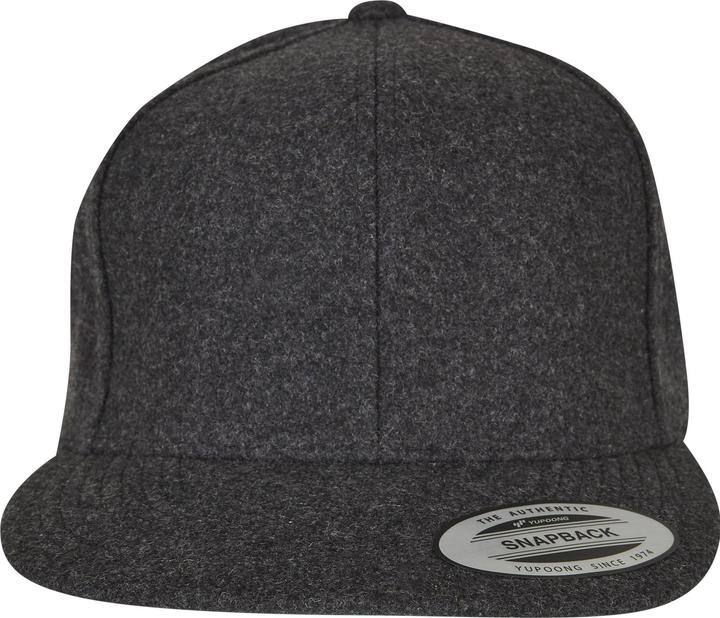 Produktbild Flexfit Melton Wool Snapback (One Size)