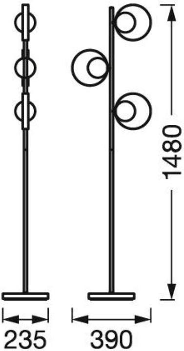 Actual product image Ledvance Decor Memphis (G9)