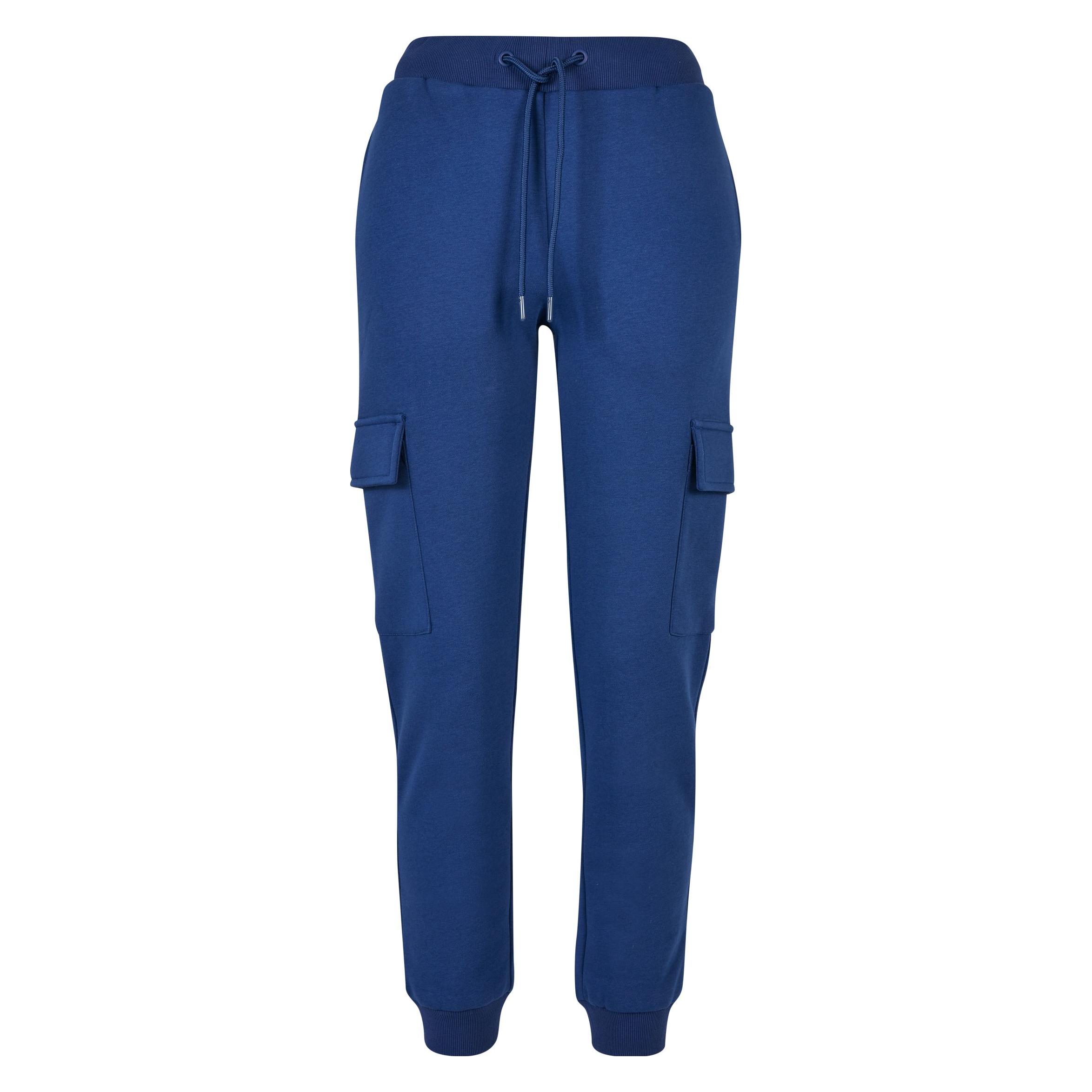 Urban Classics, Damen, Hosen, Cargo-Jogginghose Für Damen, Blau, (L)