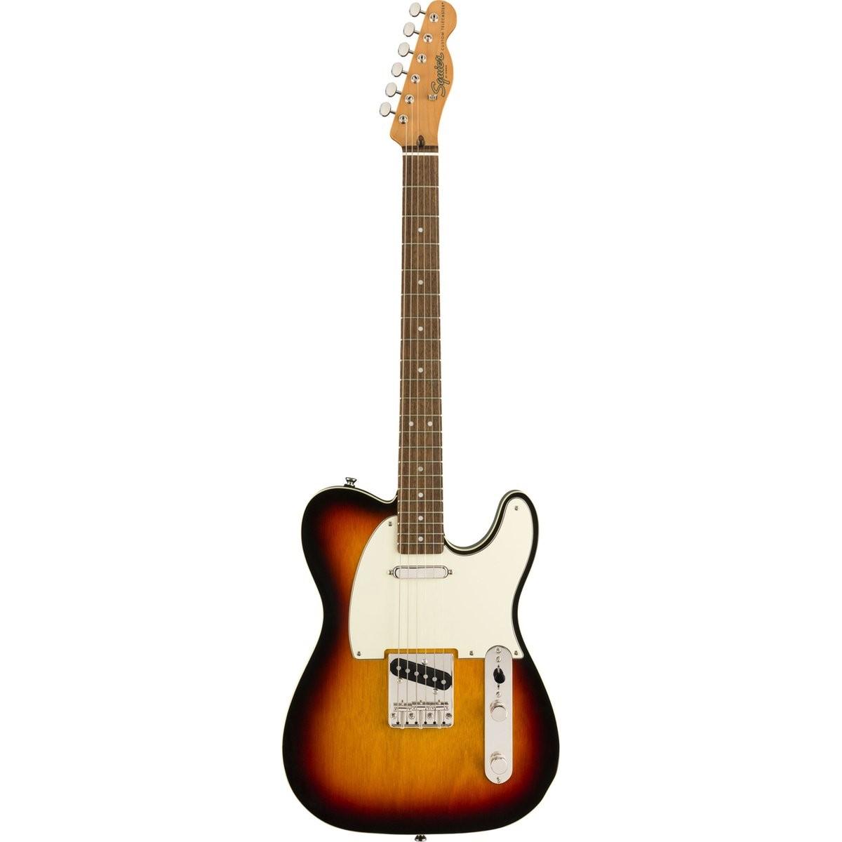 Fender Classic Vibe 60s Custom Telecaster 3-Tone Sunburst (Chitarra elettrica, Nato (corpo), Alloro indiano (tastiera), Acero (collo)), Chitarra, Mult
