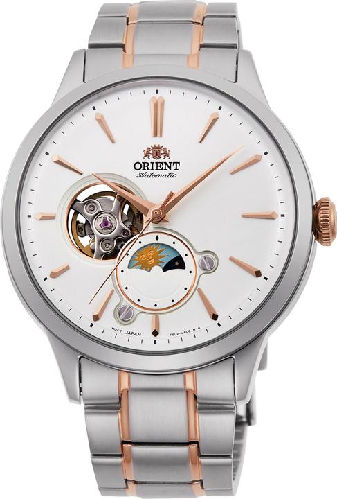 Immagine prodotto Orient Classic Sun & Moon - RA-AS0101S10B (Orologio da polso analogico, 42 mm)