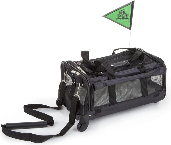 Produktbild Sherpa Haustier-Transportbox (Hund, Katze, Kleintier, Reflektoren, Atmungsaktiv)