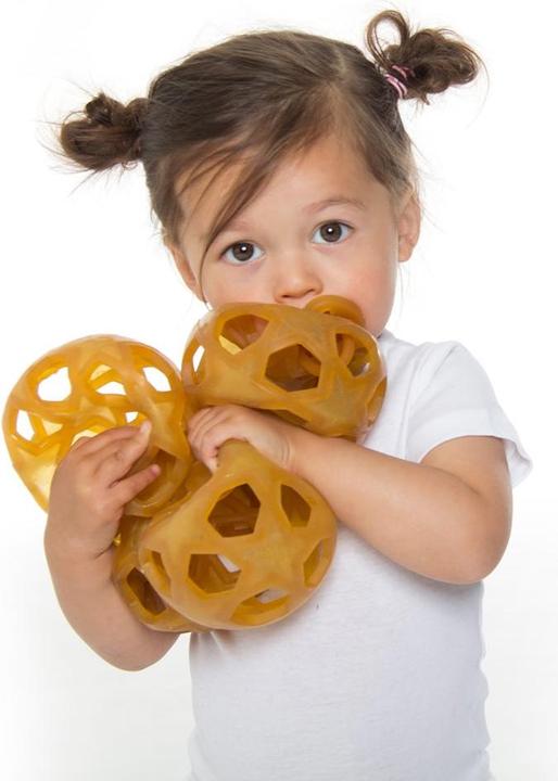 Produktbild Hevea Greifling Star Ball Natur