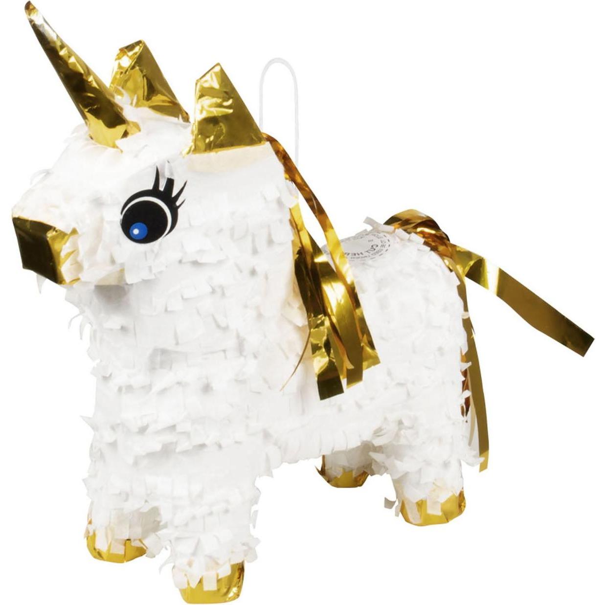 Boland Mini Pinata Einhorn weiss
