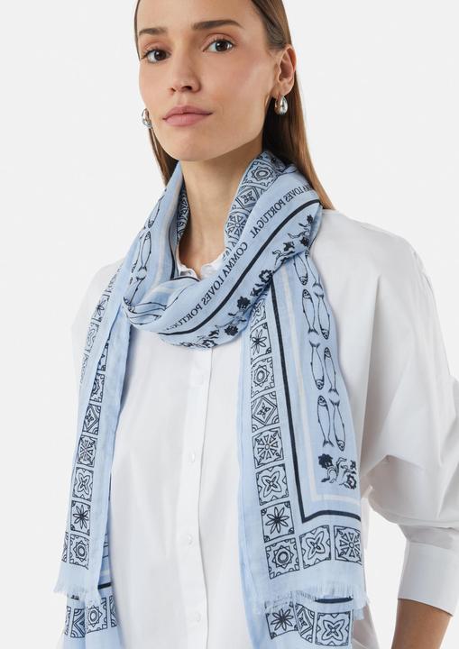 Image du produit Comma Tuch Modal-Schal mit Print