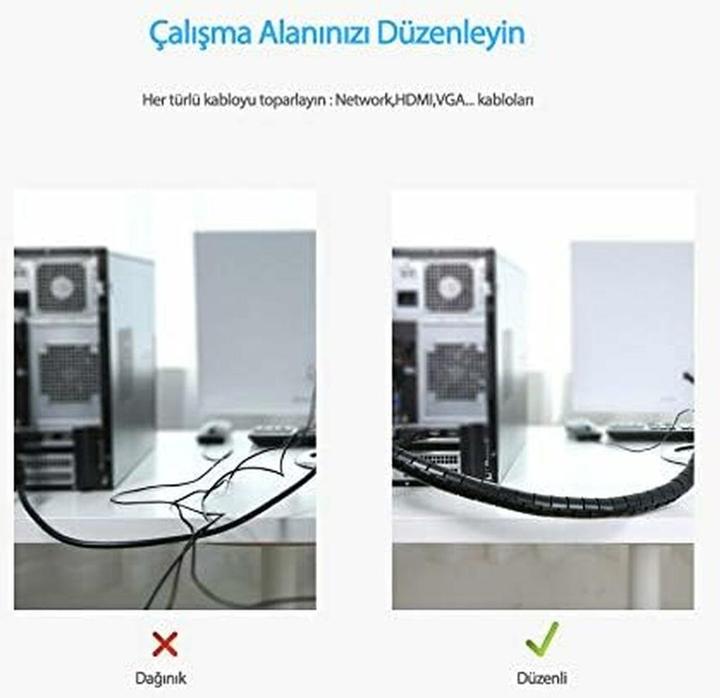 Produktbild Ugreen Flexibler Kabelkanal (Kabelschlauch, 150 cm)