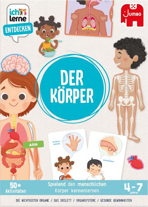 Actual product image Jumbo I learn to discover - Your body (German)