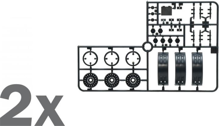 Actual product image Italeri Wood transport trailer