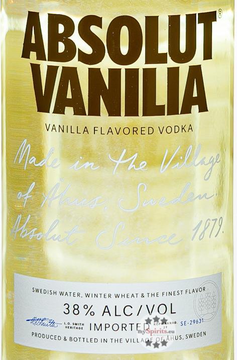 Immagine prodotto Absolut Vanilia (1 x 100 cl)