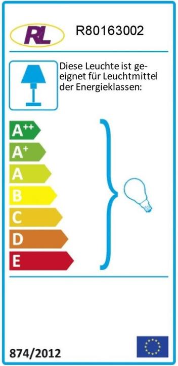 Label énergétique Trio Nina (E14)