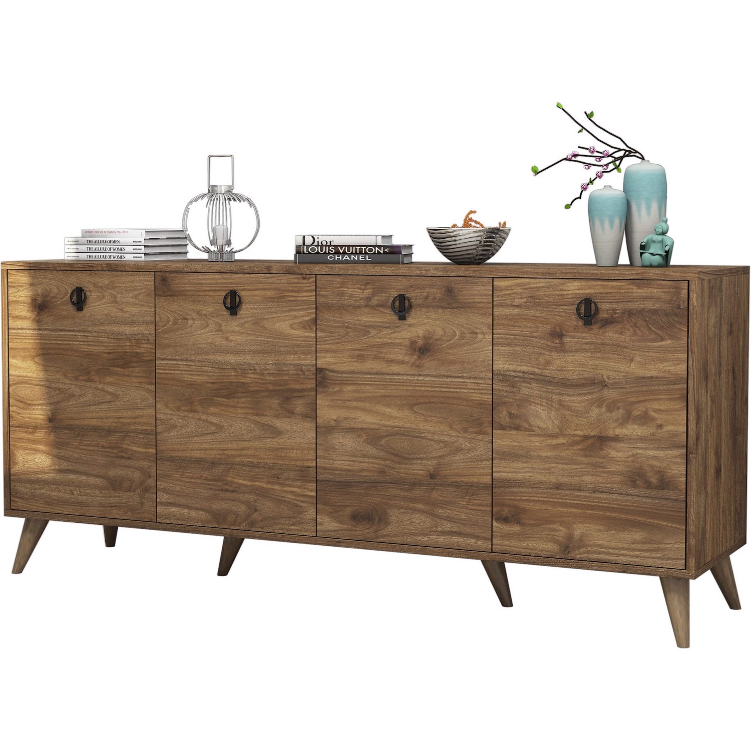 Kalune Design, Kommode + Sideboard, Landyn (180 x 45 x 81 cm)