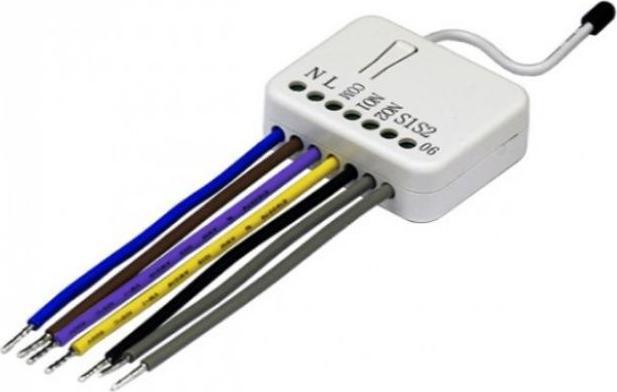 Immagine prodotto Philio PHI PAN06 - Inserto da incasso a doppio relè 2*1,5 KW