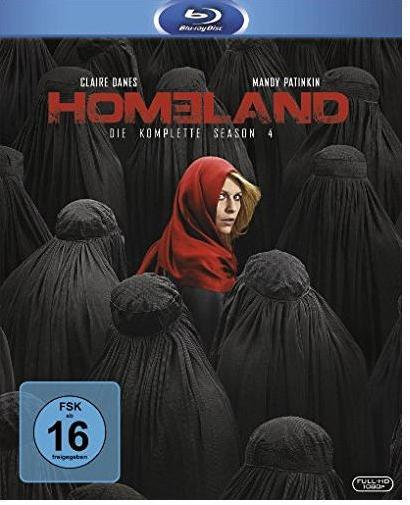 Homeland Season 4 (Blu-ray, 2014, Deutsch)