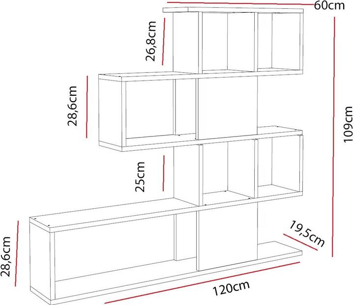 Actual product image Kalune Design Millie (120 x 109 x 19.5 cm)