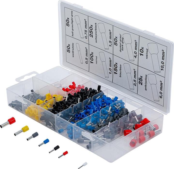 BGS Assortimento capicorda isolati 685 pz.