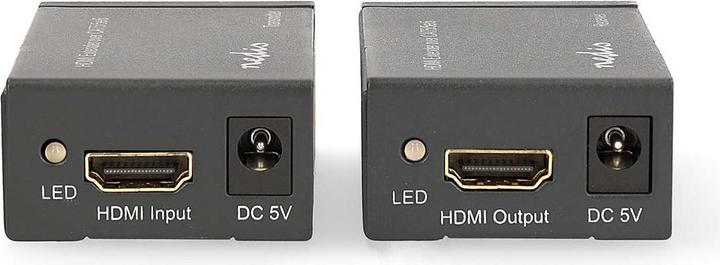 Actual product image Nedis HDMI T Extender Over CAT6 up to 60.0 m 1080p 1.65 Gbps Metal Anthracite (1 m)