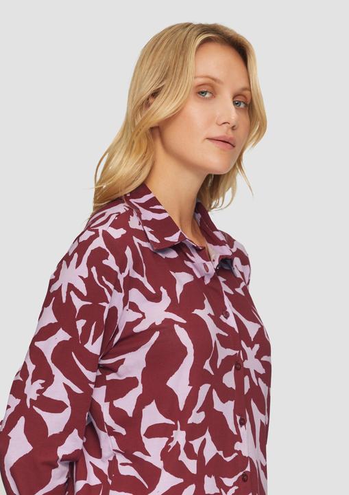 Produktbild S.Oliver T-Shirt Hemdbluse aus Jersey (36)