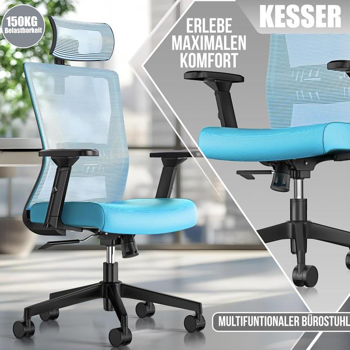 Produktbild Kesser Ergonomischer Bürostuhl mit Wippfunktion