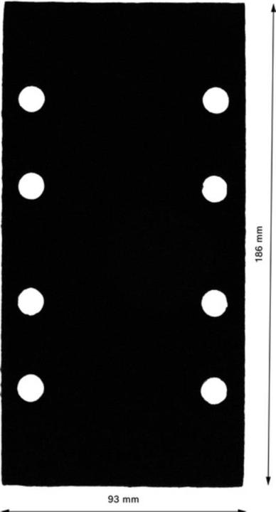 Actual product image DIY Interlayer pad saver, 93x186mm
