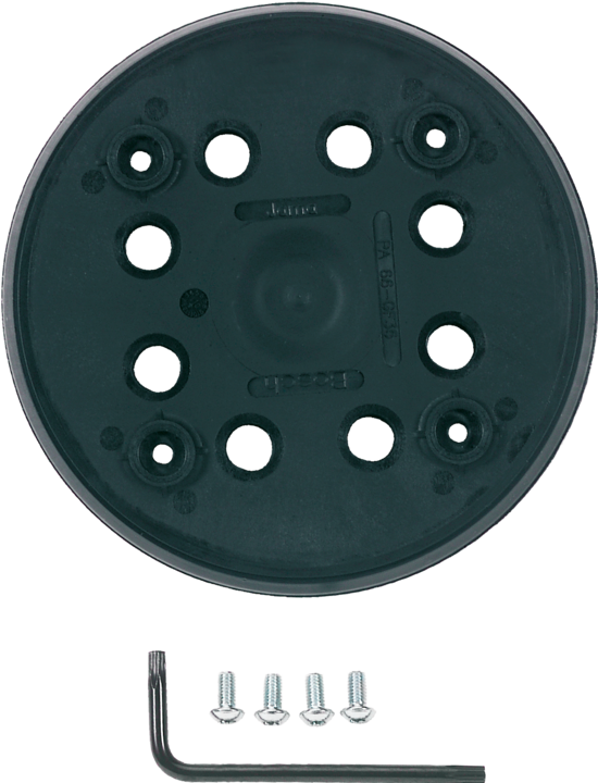 Produktbild Bosch Professional Zubehör Schleifteller mittel, 125 mm, 8, für PEX 270 A, PEX 270 AE (Mittelhart)