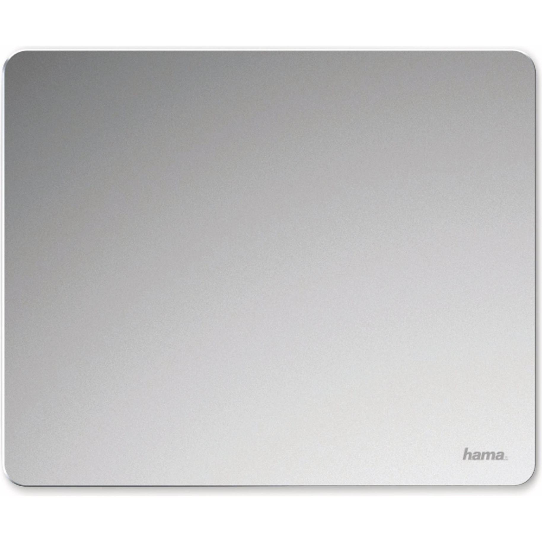 Hama 00054781 (S), Tappetino mouse, Argento