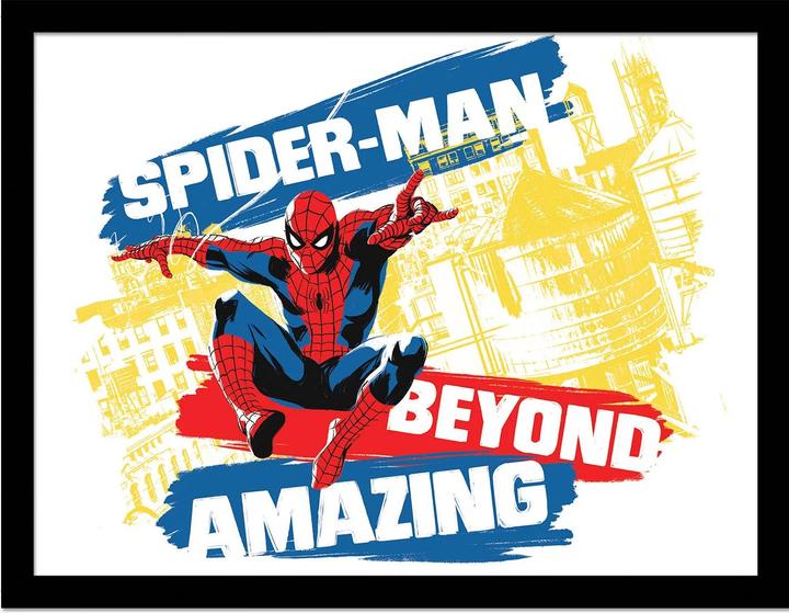 Spiderman Gerahmtes Poster Beyond Amazing 2 (40 x 30 cm)