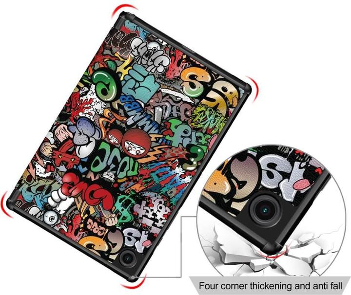 Productafbeelding Cover-Discount Galaxy Tab A7 Lite - Drievoudige Smart Case Strips (Galaxy Tab A7 Lite)