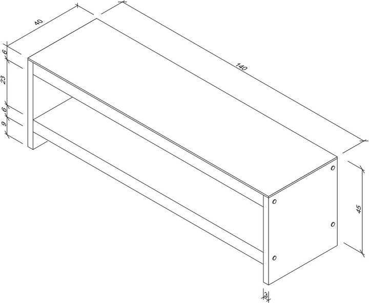 Actual product image Skye Decor Ezra (45 x 40 x 40 cm)