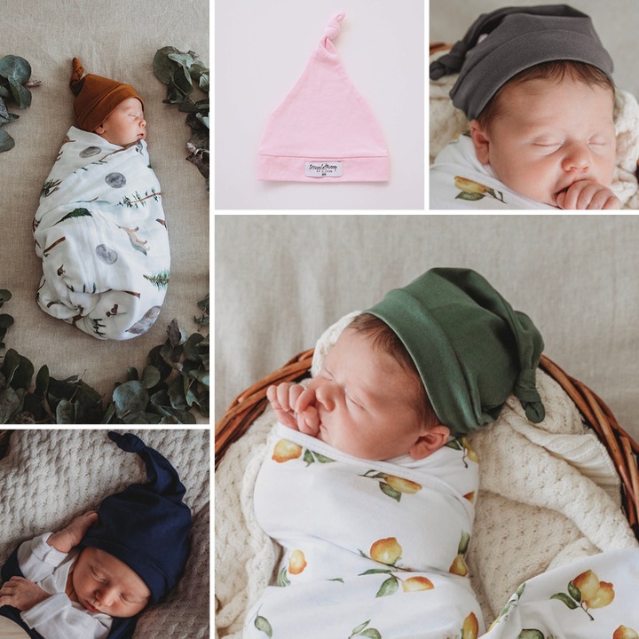Actual product image Snuggle Hunny Newborn Beanie