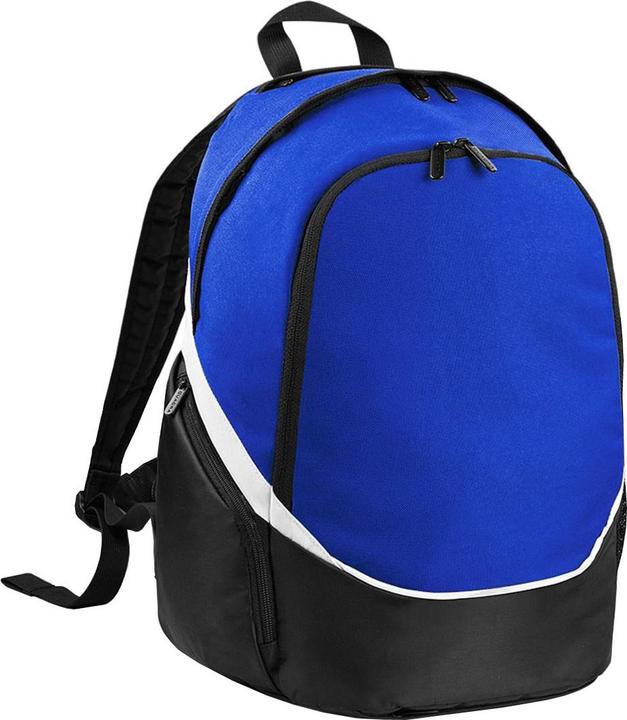 Black, Royal blue, White