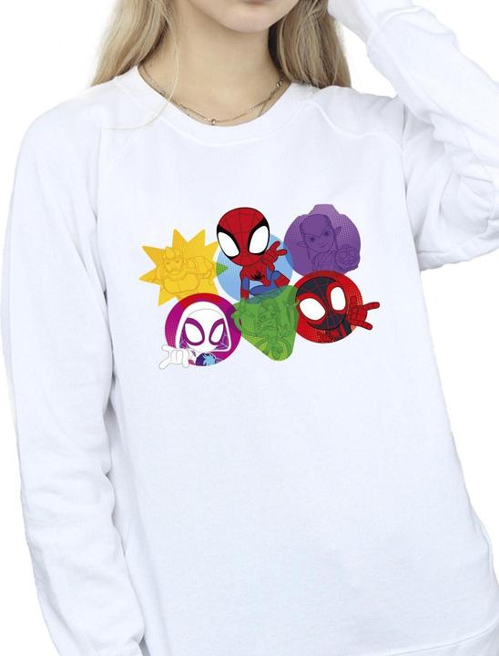 Immagine prodotto Spidey And His Amazing Friends Faces Felpa Donna (L)