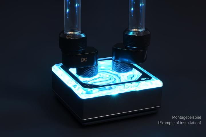 Image du produit Alphacool Pivot de glace G1/4 pouce Rallonge Offset MF 8