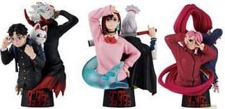 Actual product image Megahouse Dandadan Petitrama EX Series Sammelfiguren 3er-Pack Set 9 cm