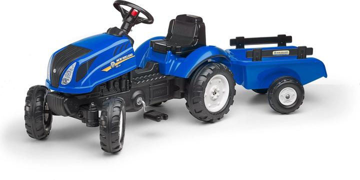 Falk Toys New Holland tractor + trailer M